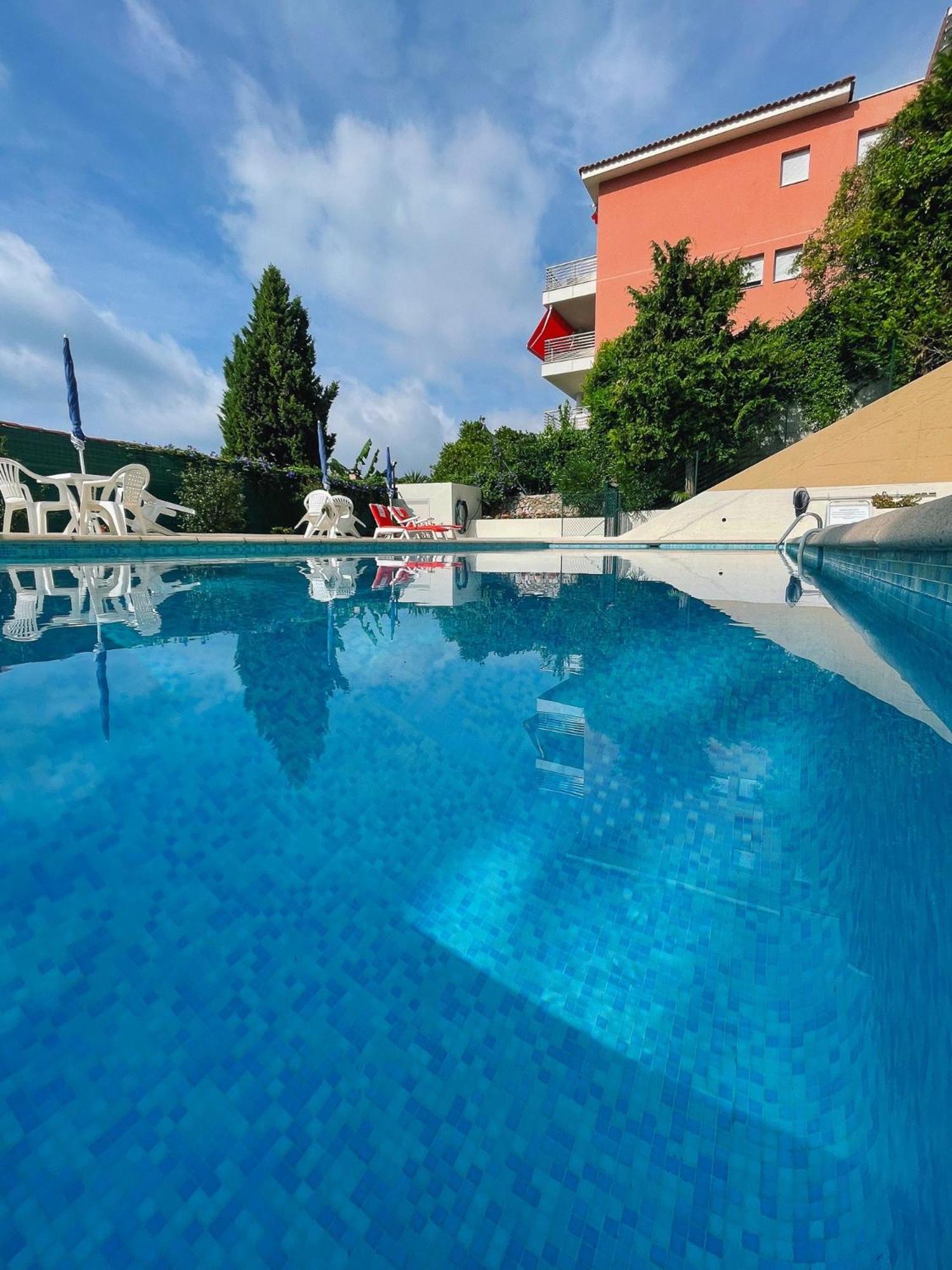 Mansfield Vue Carte Postale Terrasse Piscine Calme Port A 200M A Pied Leilighet Menton Eksteriør bilde